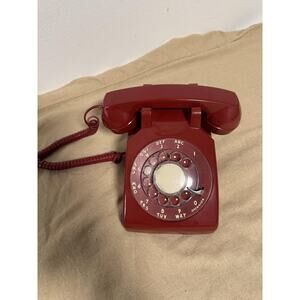 Vintage Western Electric Bell System Rotary Desk Phone 500DM 1970s USA